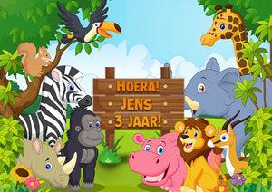 Chipswikkel Jungledieren