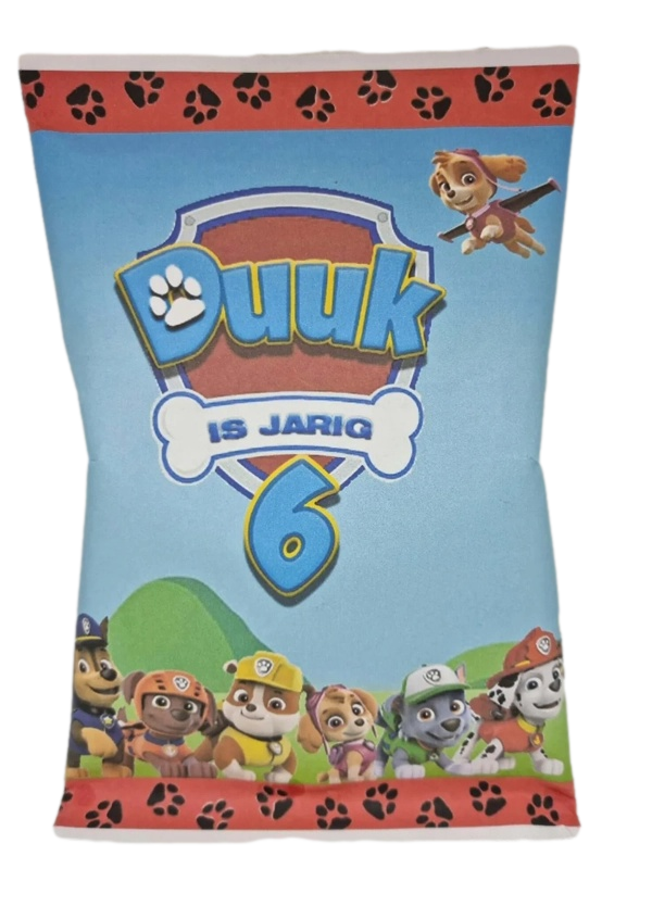 Chipswikkel Paw Patrol - Blauw